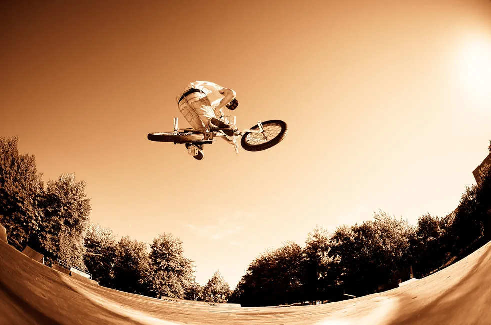 Обои для стен Photowall Спорт high-bmx-jump
