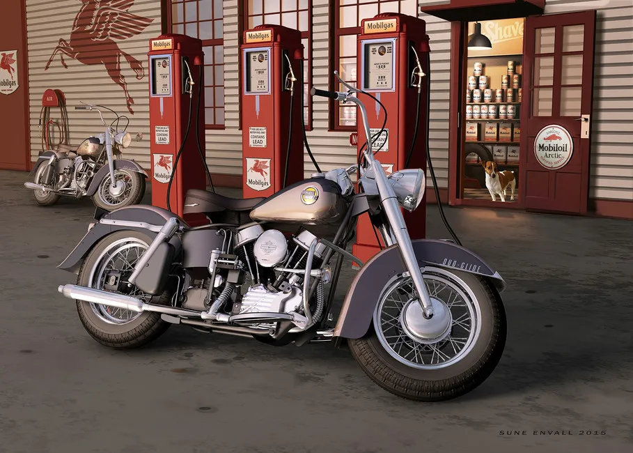 Обои для стен Photowall Транспорт twilight-dogs