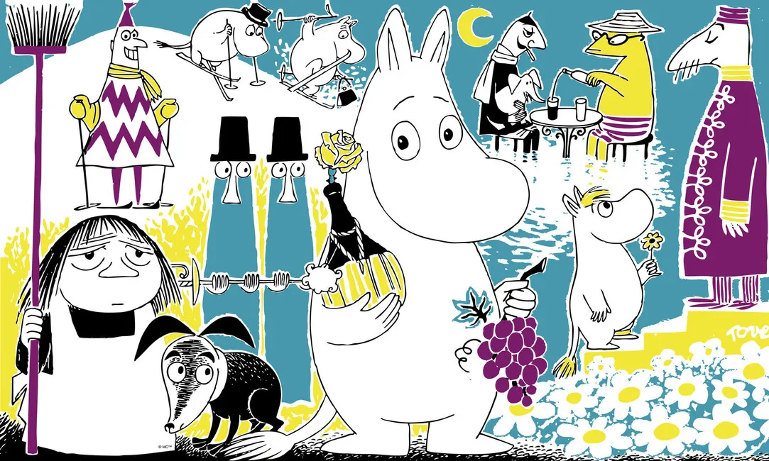 Обои для стен Photowall Фильмы, ТВ и мультфильмы moomin-comic-book-2