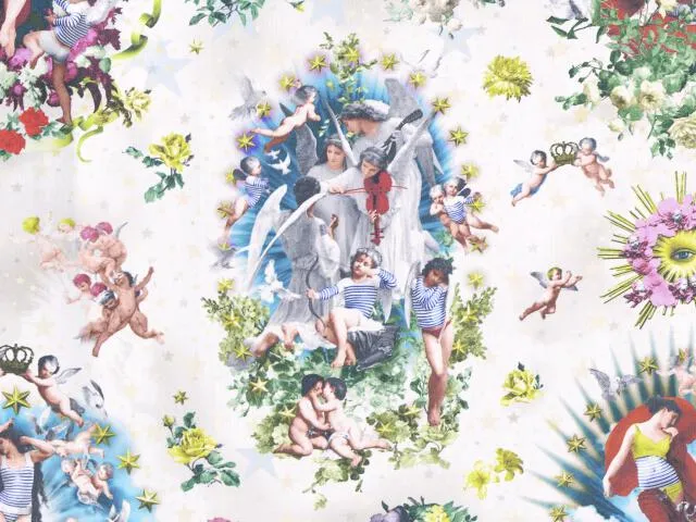 Ткань Jean Paul Gaultier Le Defile 3445_01