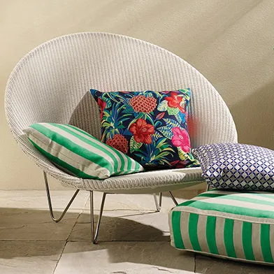 Ткань Osborne & Little Sea Breeze Outdoor Indoor Fabrics BREEZE STRIPE