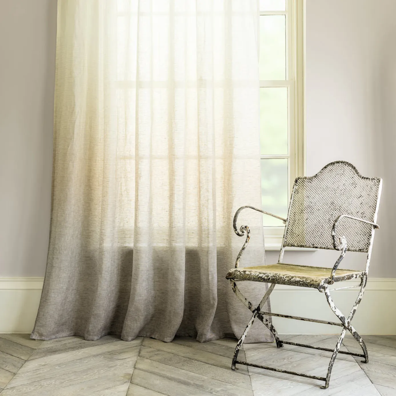 Ткань Sanderson Bay Willow 236154