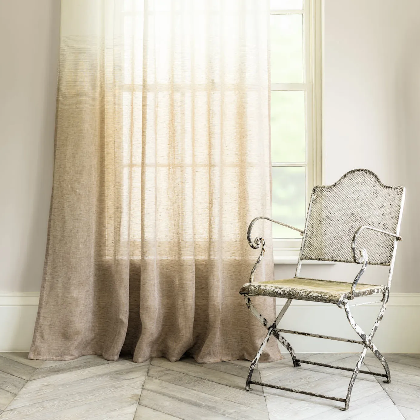 Ткань Sanderson Bay Willow 236155