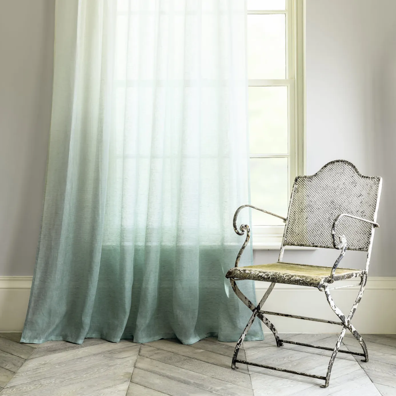 Ткань Sanderson Bay Willow 236158