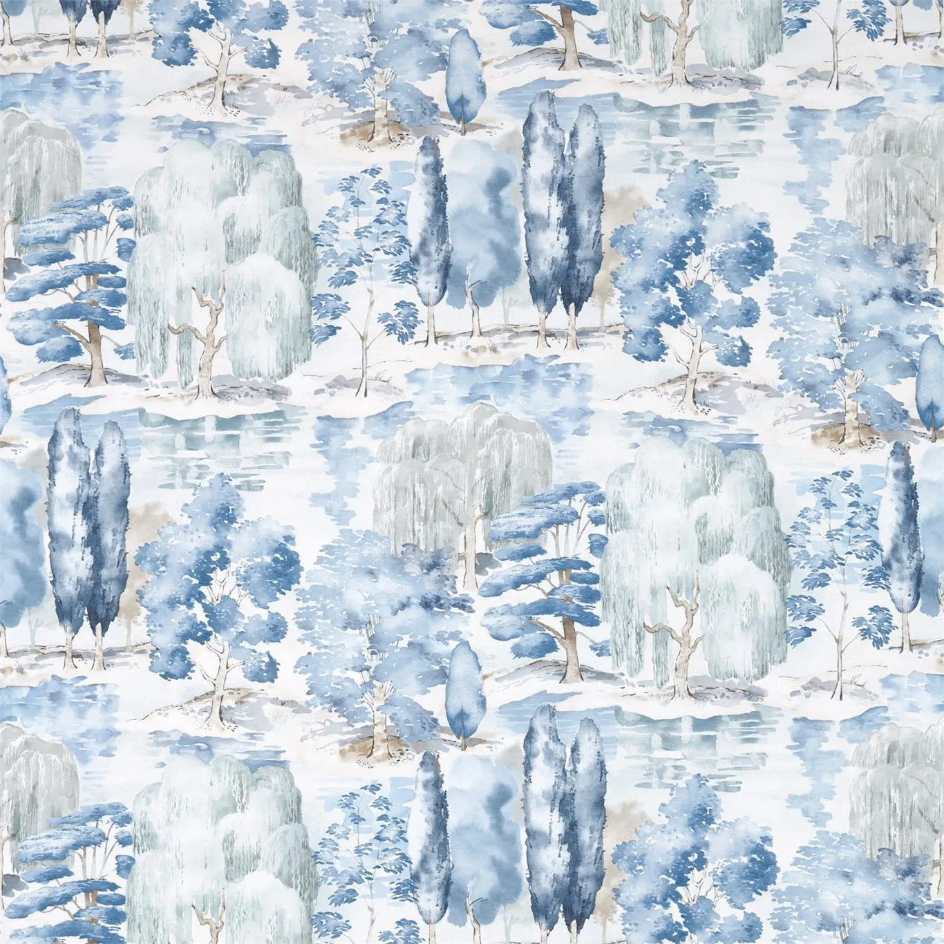 Ткань Sanderson Waterperry Fabrics 226267