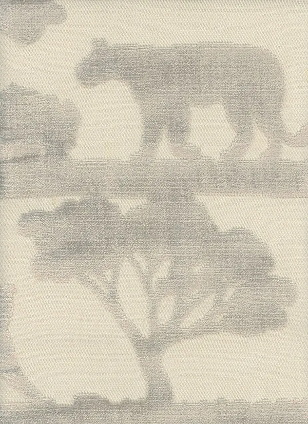 Ткань Andrew Martin Monkey Puzzle Fabric safari_lion_taupe_2