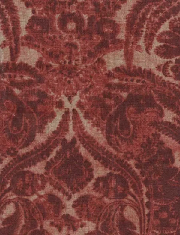 Ткань Andrew Martin Lost & Found lost_and_found_argent_red_1