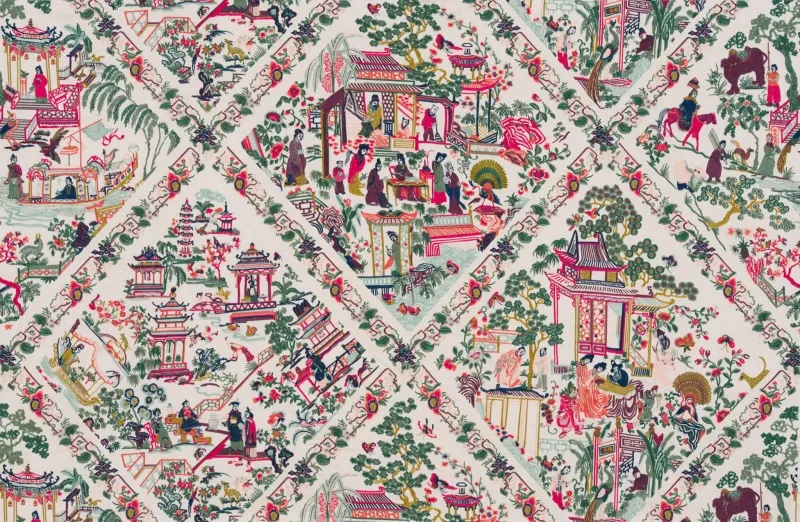 Ткань Braquenie Jardin d'Hiver B7602001