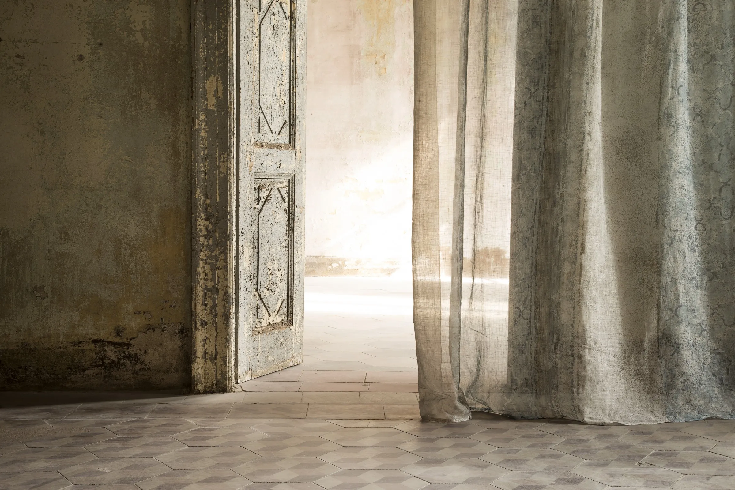 Ткань Christian Fischbacher Collezione Italia fischbacher_fabrics_affresco_10654_401_2