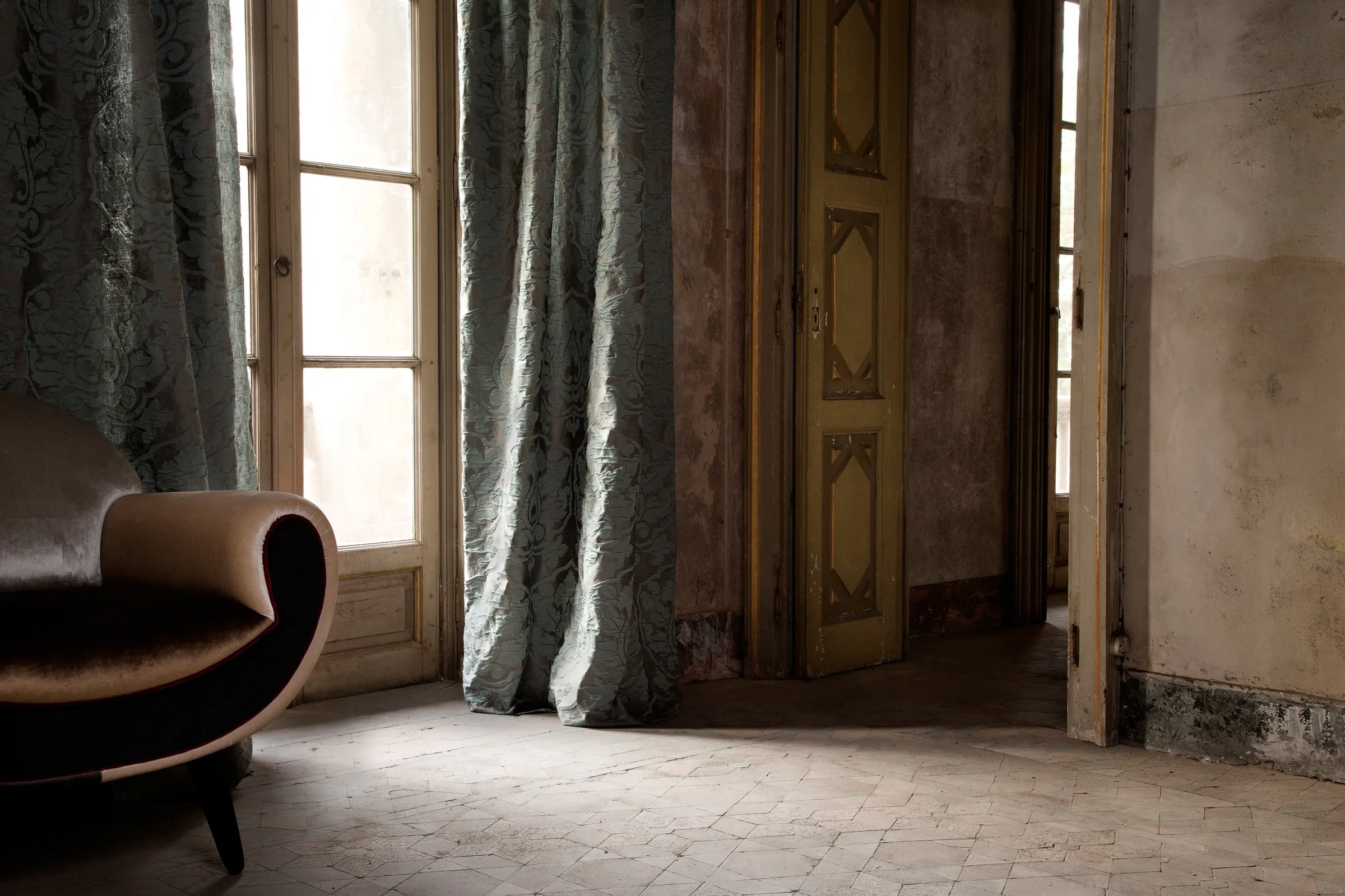 Ткань Christian Fischbacher Collezione Italia fischbacher_fabrics_decorum_10643_309_2