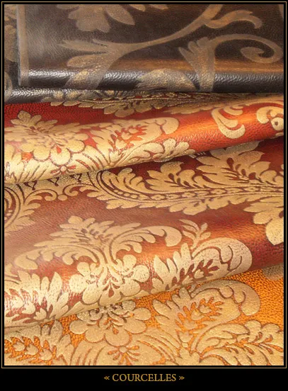 Ткань Zuber Zuber Fabrics cuir_synthese