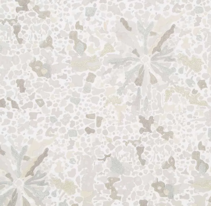 Ткань Beacon Hill Inprint SUPERNOVA - SILVER AND GOLD