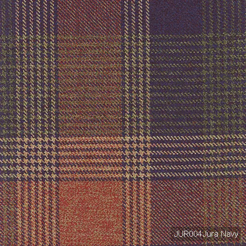 Ткань The Isle Mill Hebrides JUR004 Jura Navy