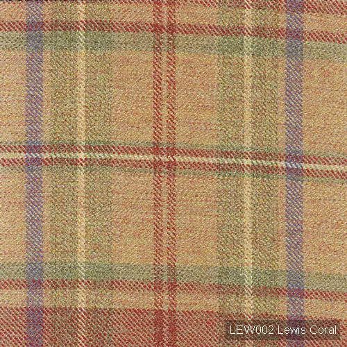 Ткань The Isle Mill Hebrides LEW002 Lewis Coral