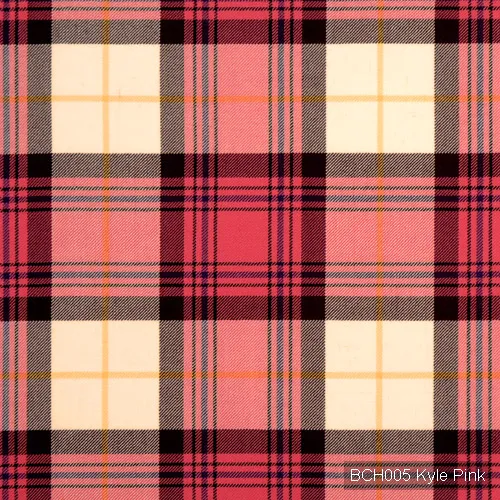 Ткань The Isle Mill Aboyne BCH005 Kyle Pink