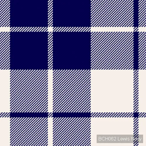 Ткань The Isle Mill Aboyne BCH062 Lewis Navy