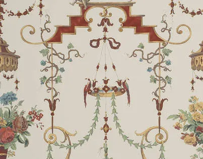 Обои для стен Boussac Historical Documents W4566002