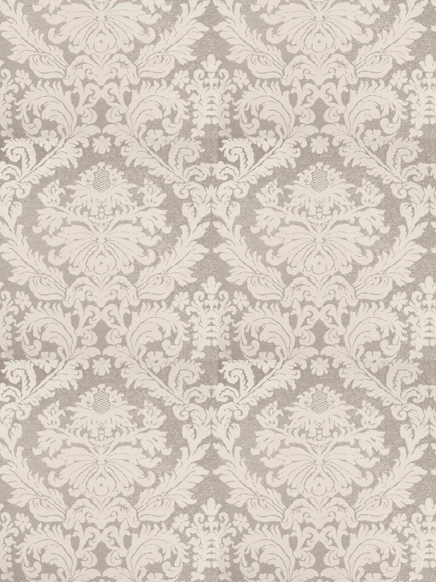 Ткань Vervain Vervain Fall 2015 Laurel Damask - Silver Ice