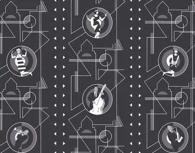 Обои для стен Pierre Frey Fox Trot FP423001