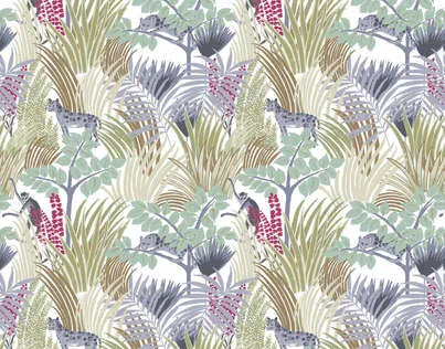 Обои для стен Pierre Frey Jungle FP398001