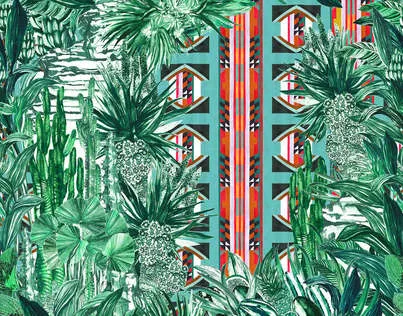 Обои для стен Pierre Frey Jungle FP400001