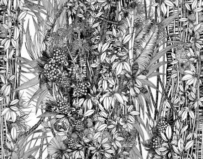 Обои для стен Pierre Frey Jungle FP402002