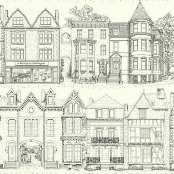 Обои для стен Ashford House Ashford Toiles AF1907