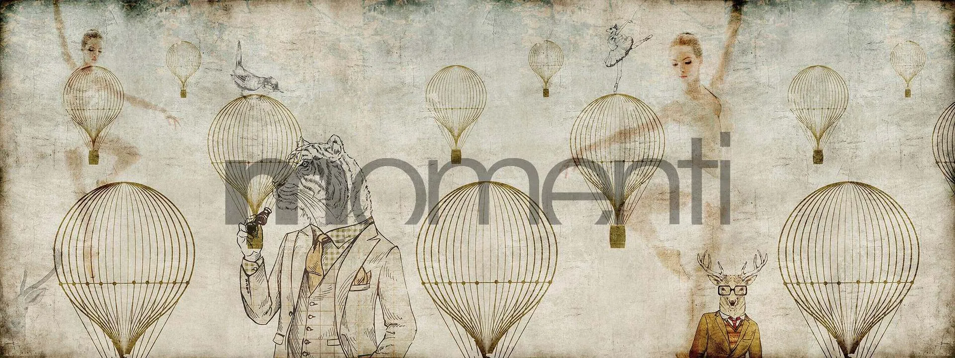 Обои для стен Momenti Nonsense Collection NO-07 Cod. 001