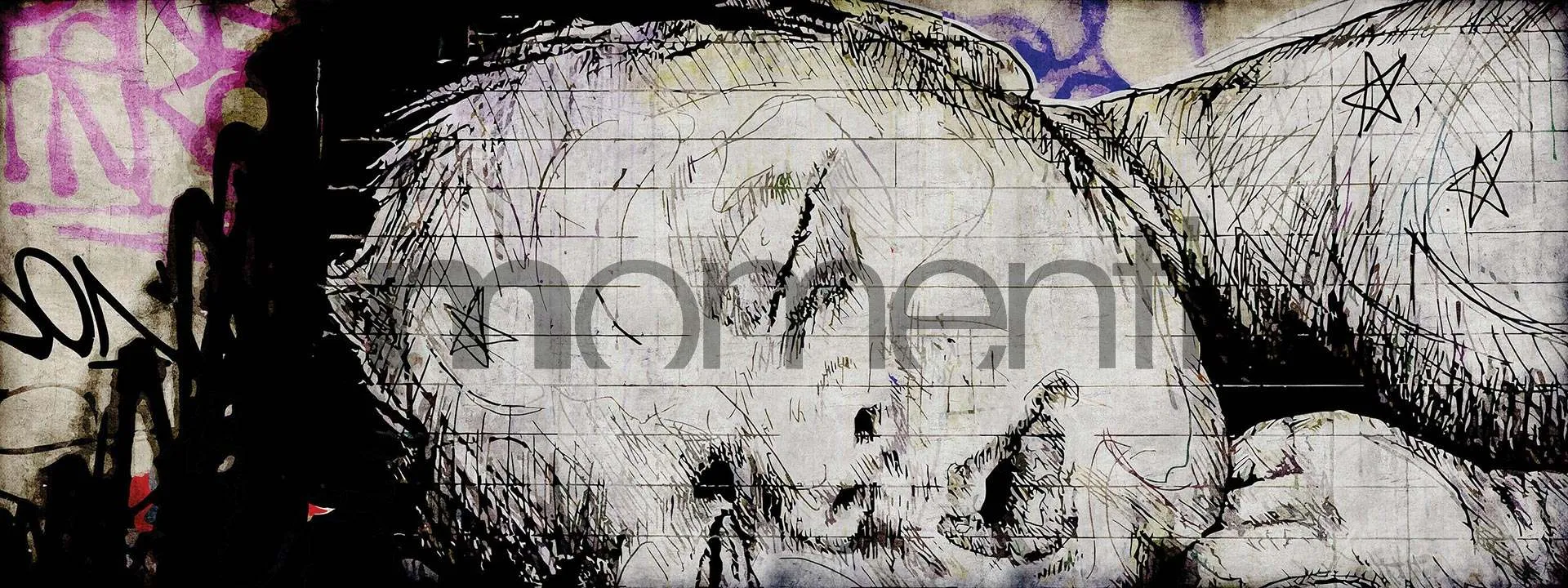 Обои для стен Momenti Nonsense Collection NO-08 Cod. 001