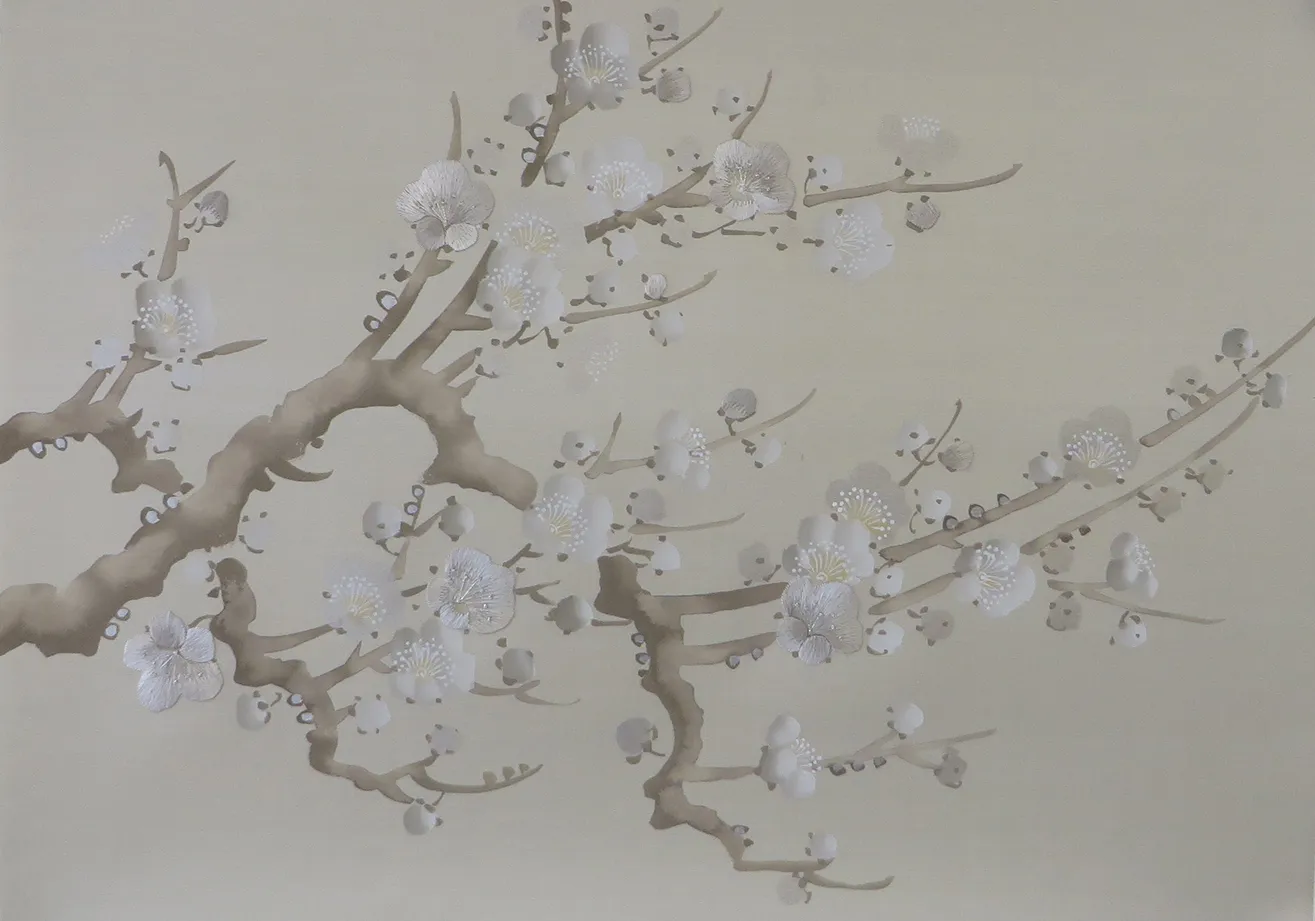 Обои для стен Fromental 20th century E011-Prunus_col_16-Biwa