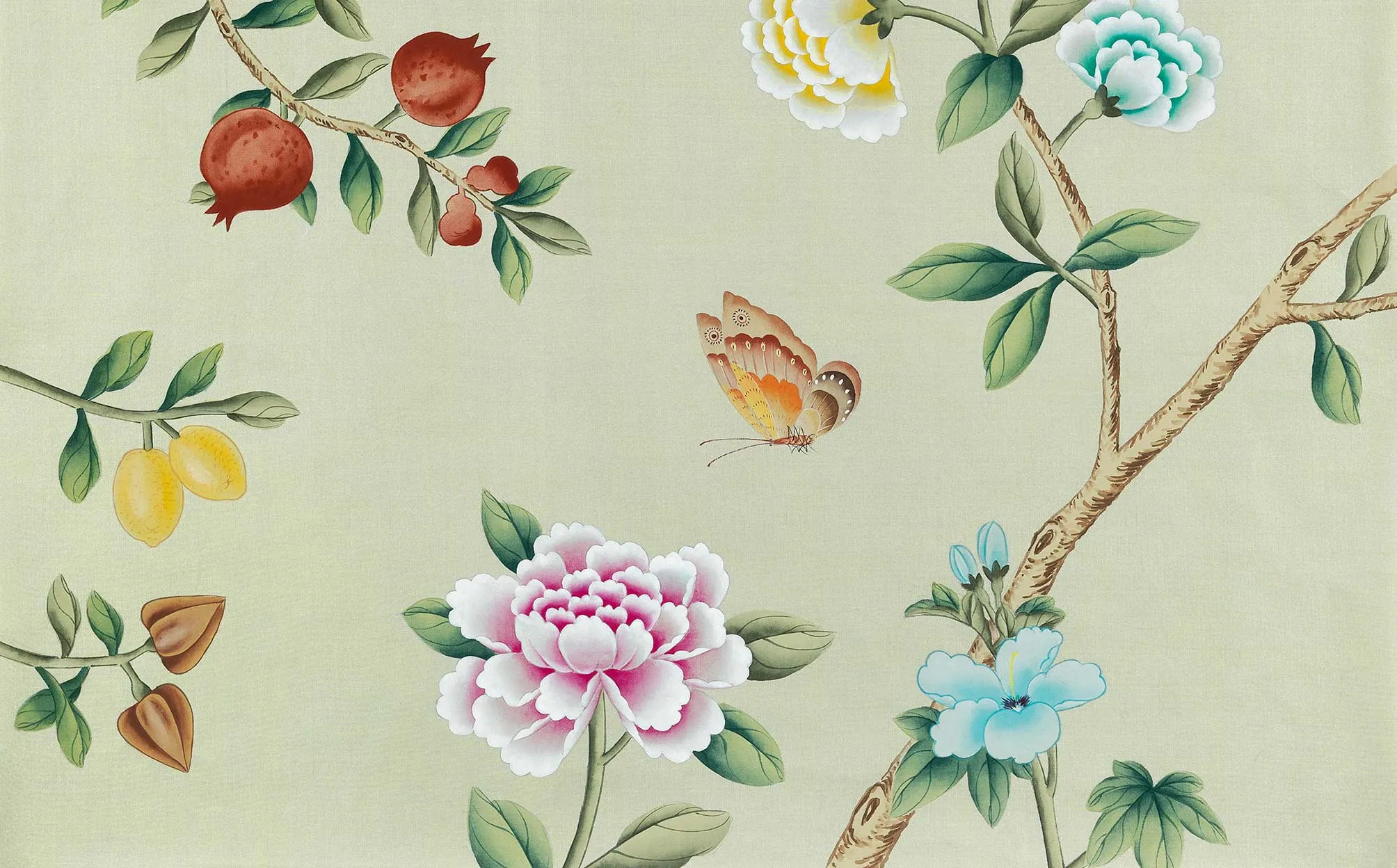 Обои для стен Fromental Chinoiserie C001-nonsuch-col-confetti