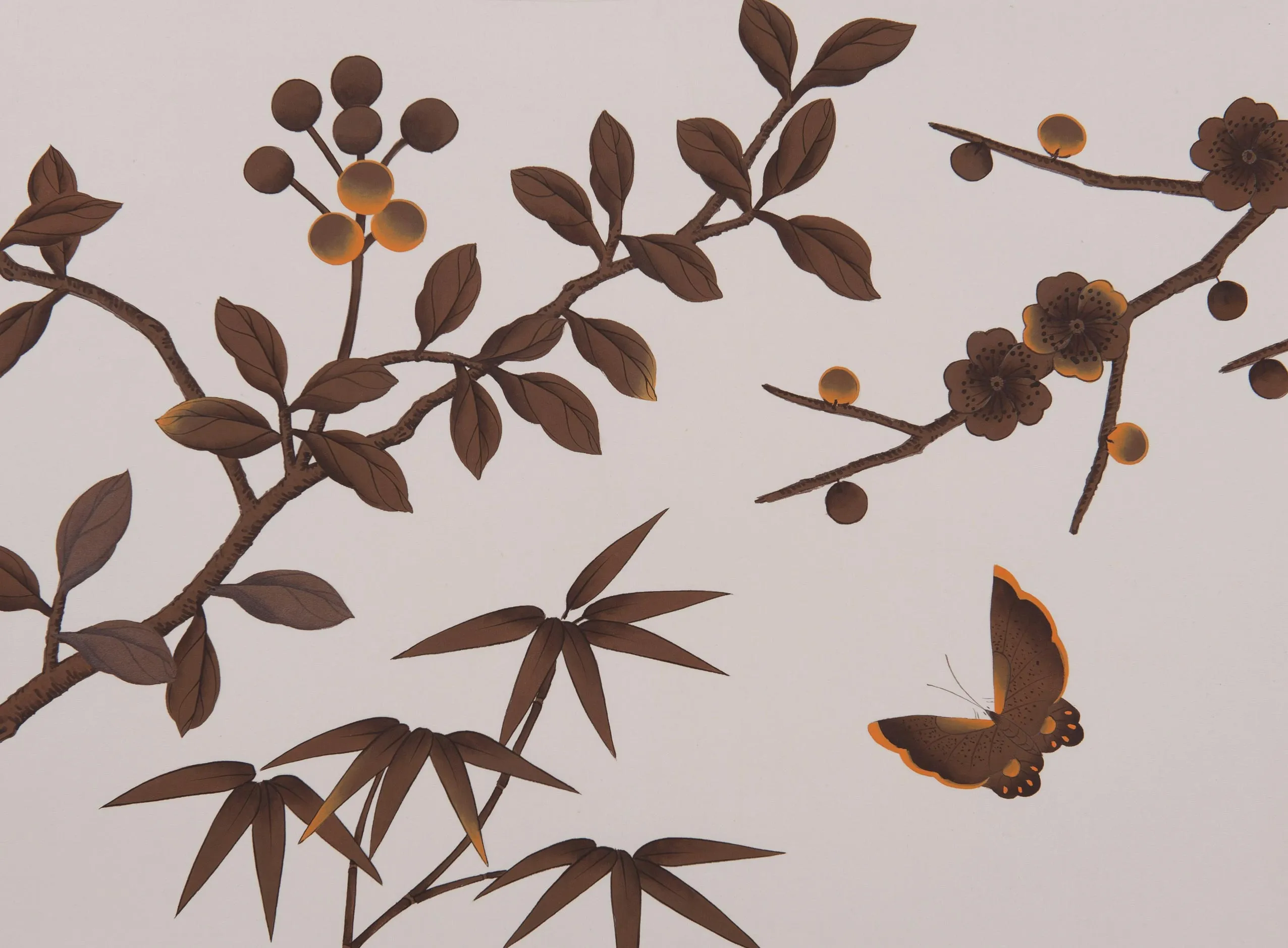 Обои для стен Fromental Chinoiserie C008-sylvaner-col-dijon