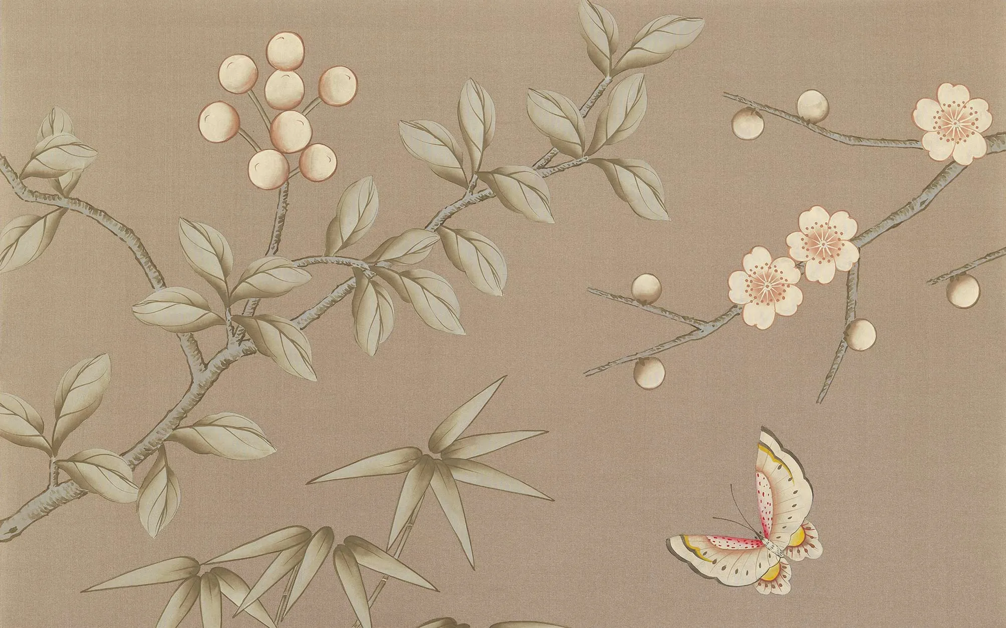Обои для стен Fromental Chinoiserie C008-sylvaner-col-morel