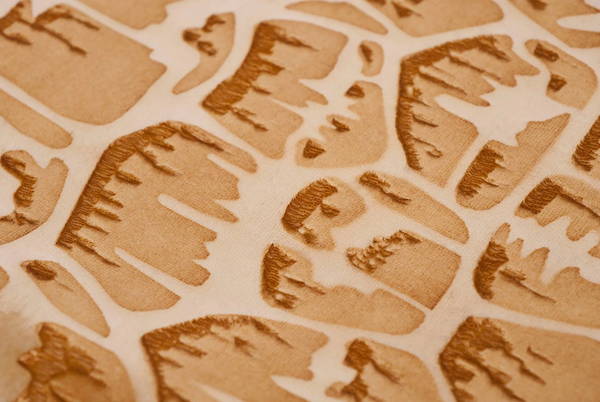 Ткань Fromental Carapace V-003-rayogram-carapace-col-03-sable