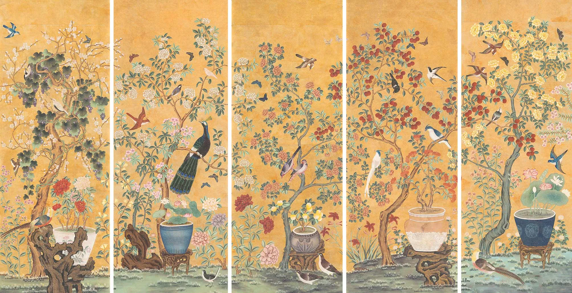 Обои для стен Fromental 1787 K034-indienne_anson