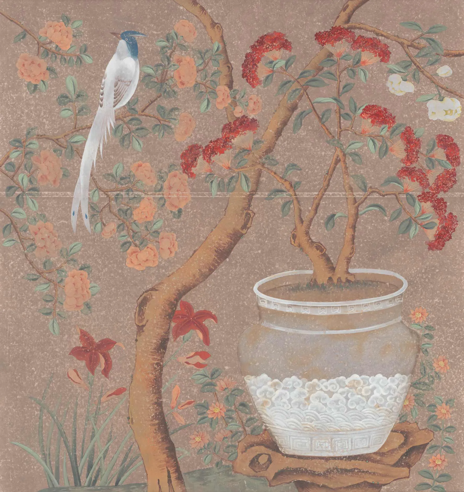 Обои для стен Fromental 1787 K034-indienne_custom-on-chai