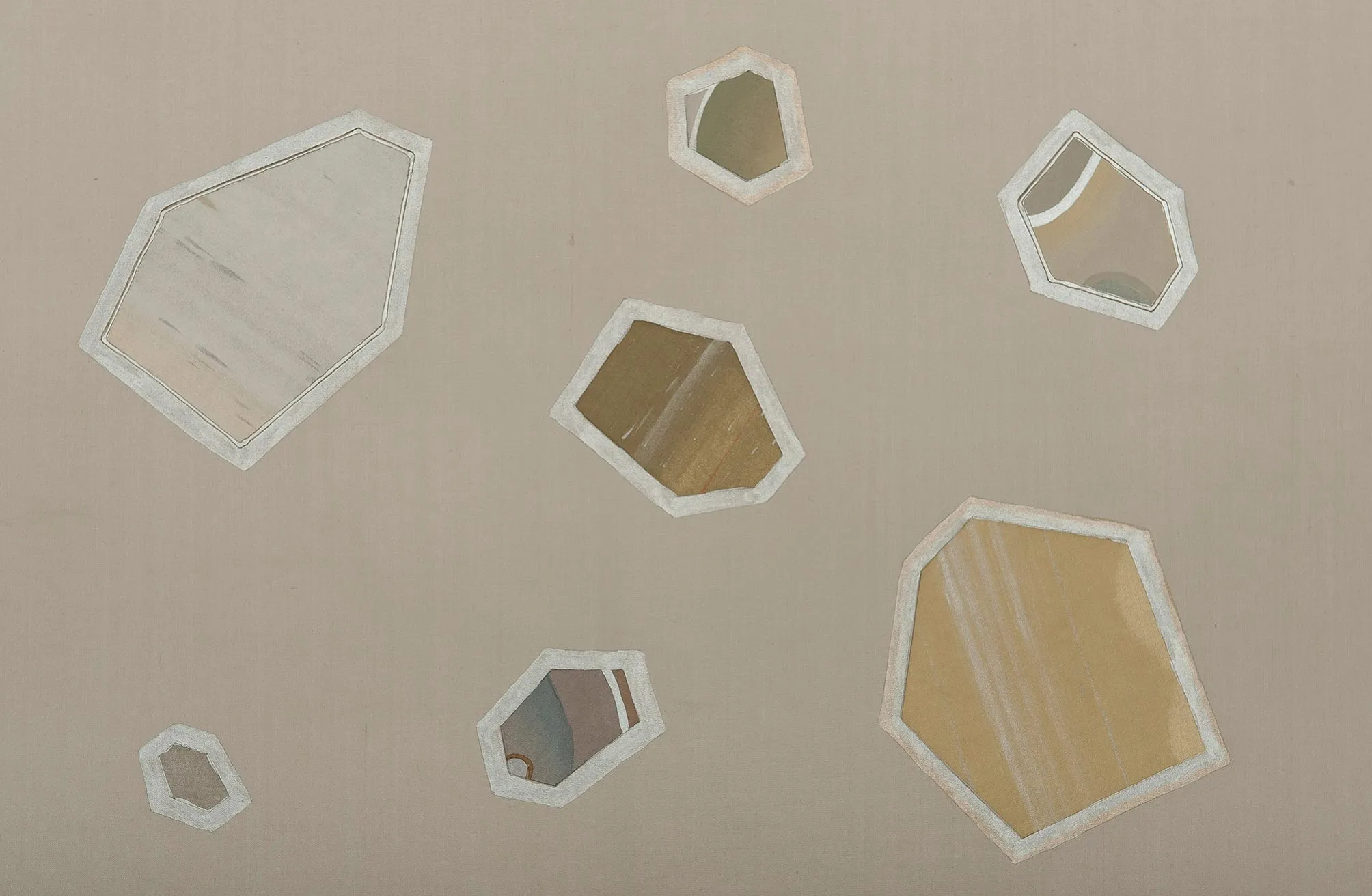 Обои для стен Fromental Roger Thomas RT001-roche-facette-col-4-tom-1