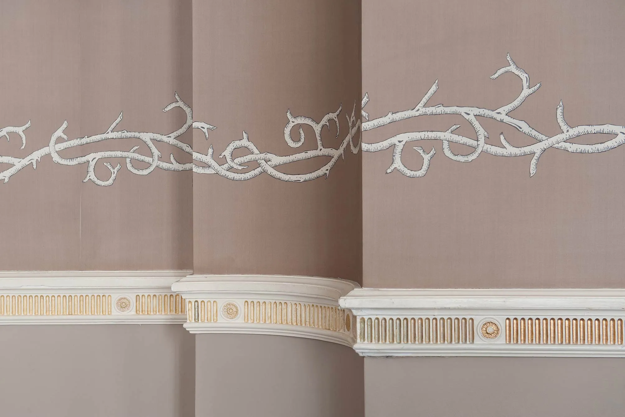 Обои для стен Fromental Roger Thomas RT003-bois-col-custom