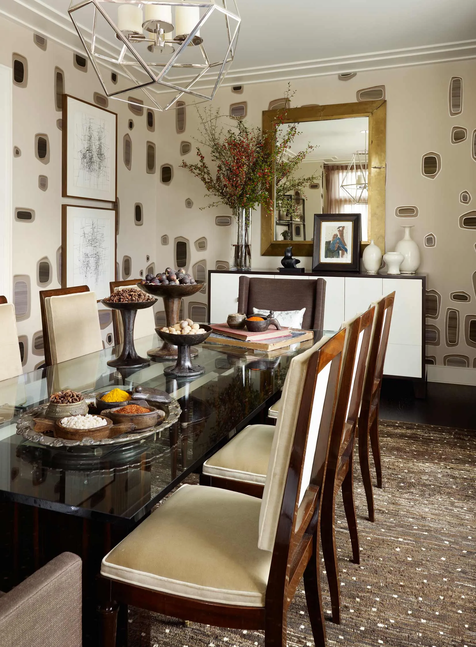 Обои для стен Fromental Roger Thomas RT004-roche-meteore-col-custom