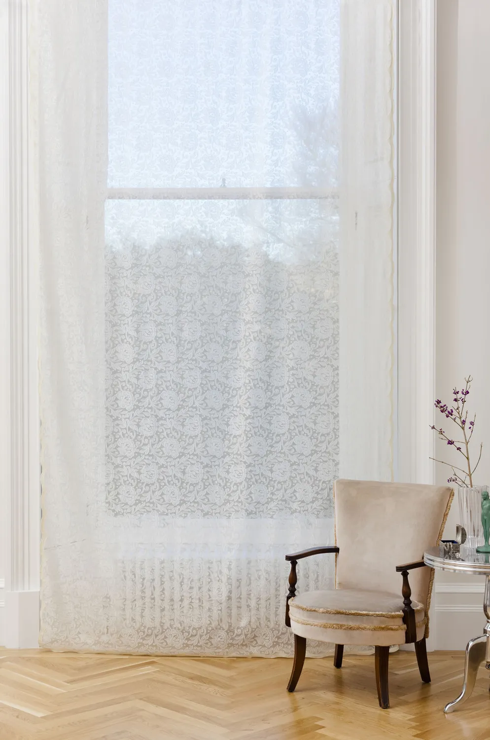 Ткань Morton Young and Borland Madras Panels 10012b_natural