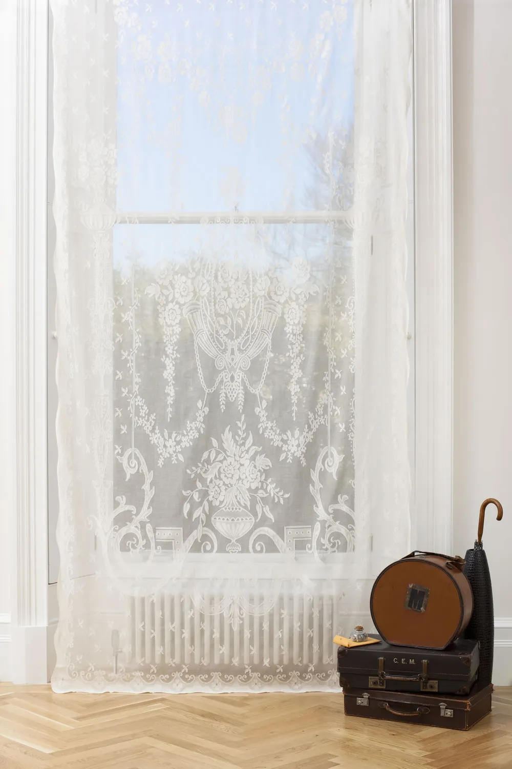 Ткань Morton Young and Borland Madras Panels 9656_natural