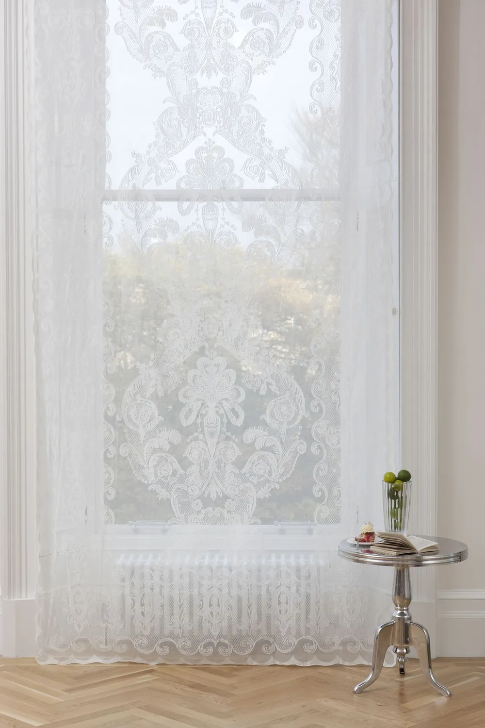 Ткань Morton Young and Borland Madras Panels 9807_ivory