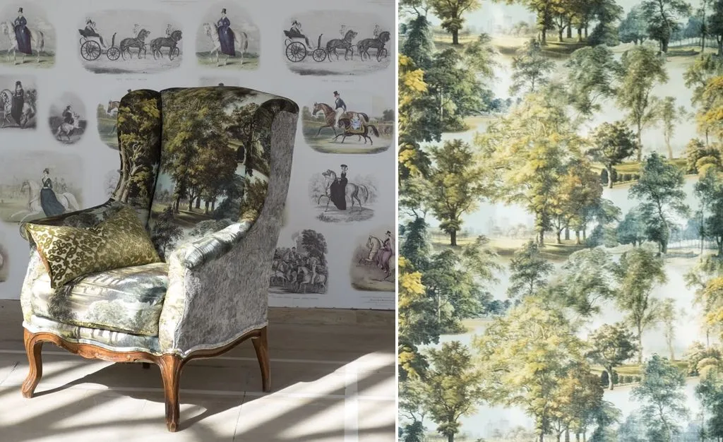 Ткань The Royal Collection Buckingham Fabrics 50854