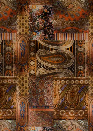 Ткань Mulberry Home Bohemian Romance FD265_Y101