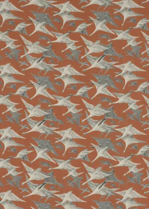 Ткань Mulberry Home Bohemian Travels FD287_T30