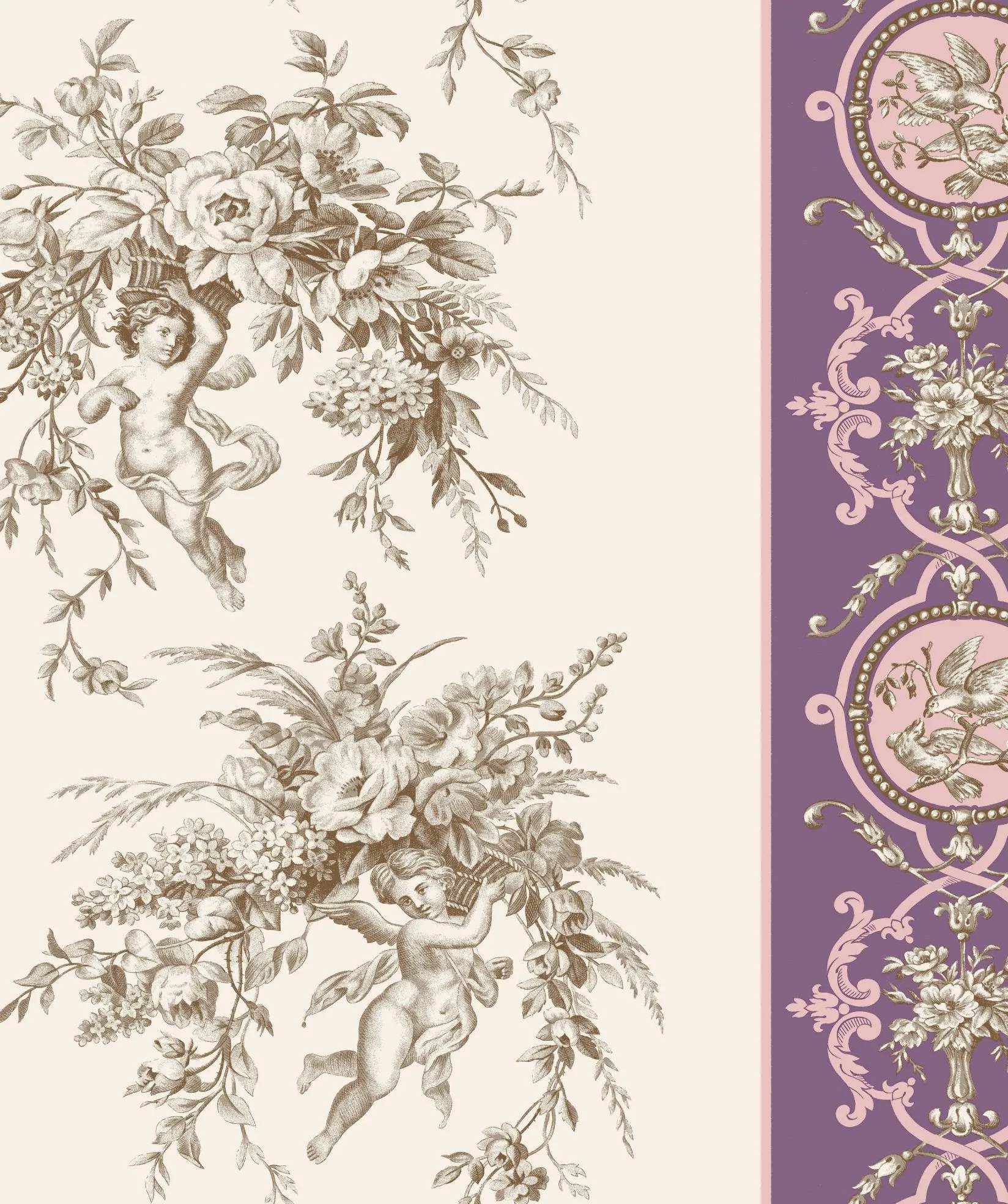 Ткань Thevenon Toiles Jouy 638704_justin