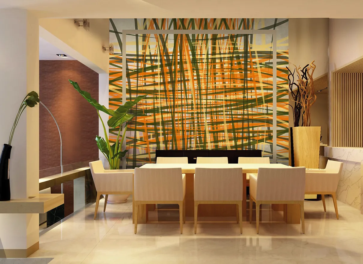 Обои для стен Ango Linea Graphic 101-A02-GRAPHIC-ambientata