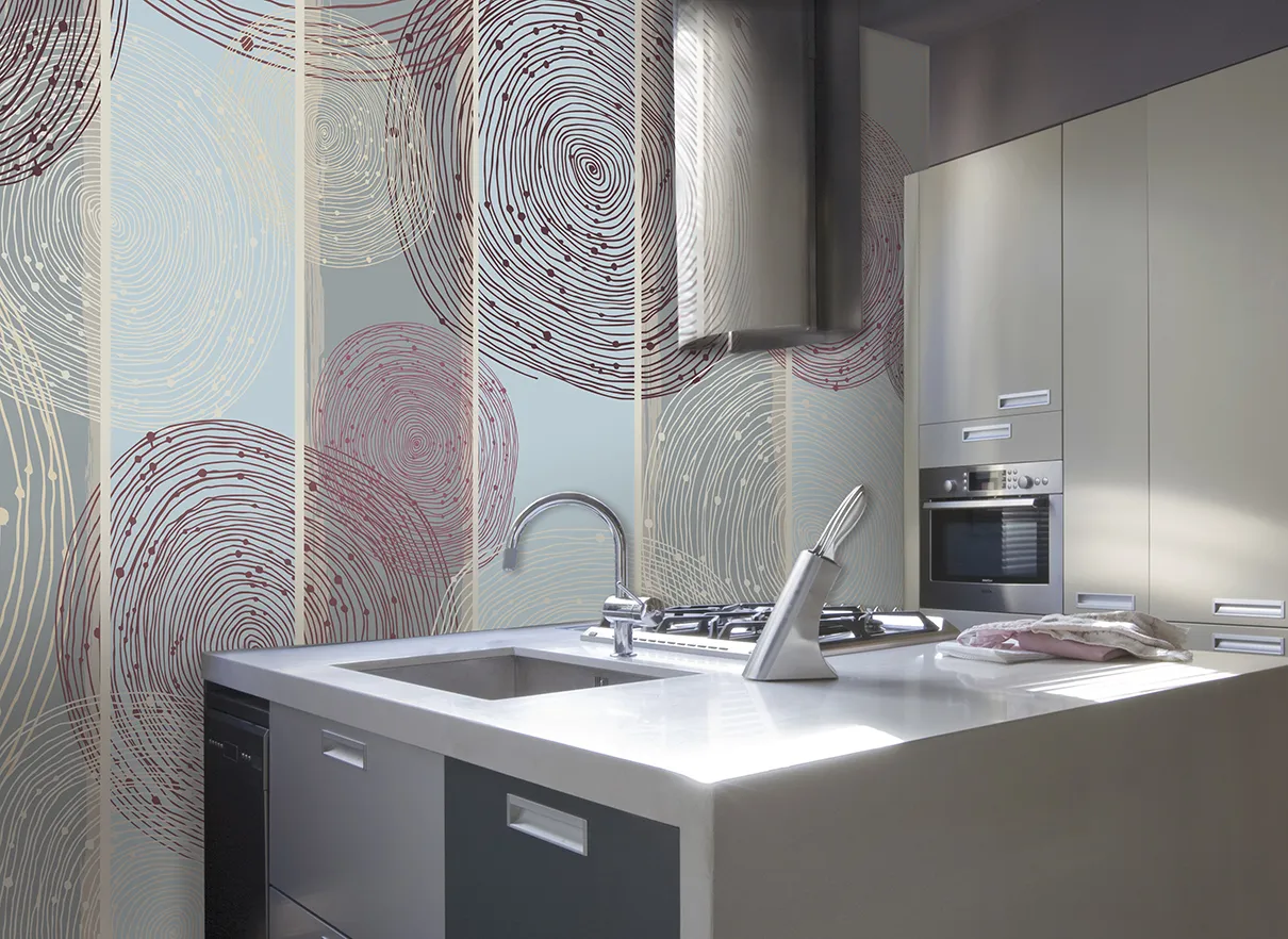 Обои для стен Ango Linea Graphic 114-B01-GRAPHIC-ambientata