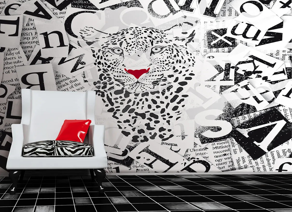 Обои для стен Ango Linea Animal 606-A01-ANIMAL-ambientata