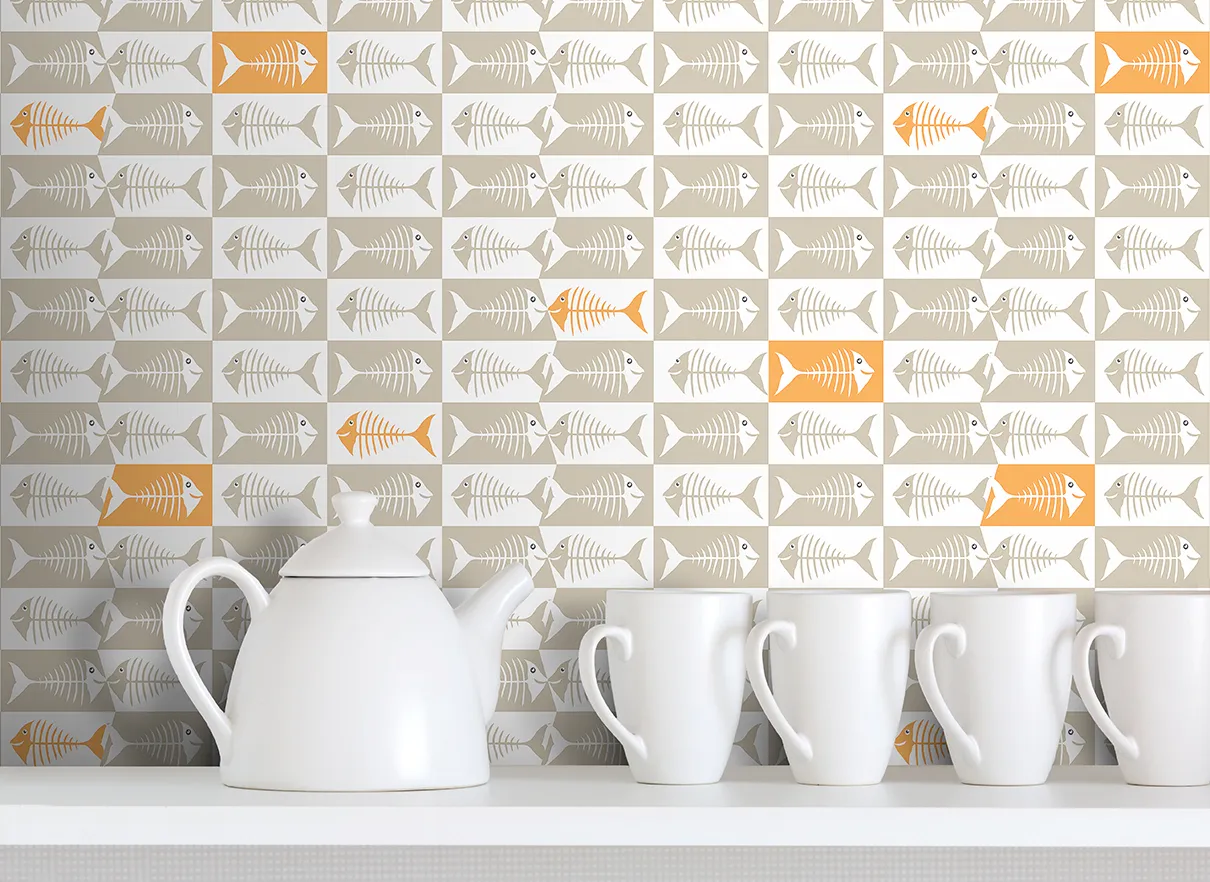 Обои для стен Ango Linea Animal 609-D01-ANIMAL-ambientata